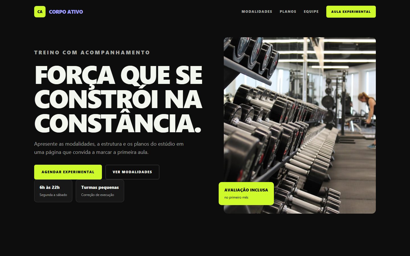 Tema Corpo Ativo