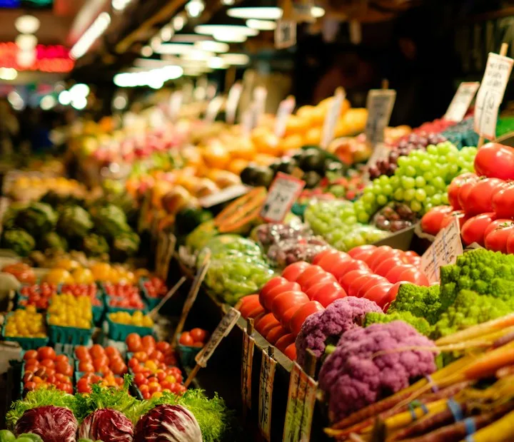 Hortifrúti do mercado