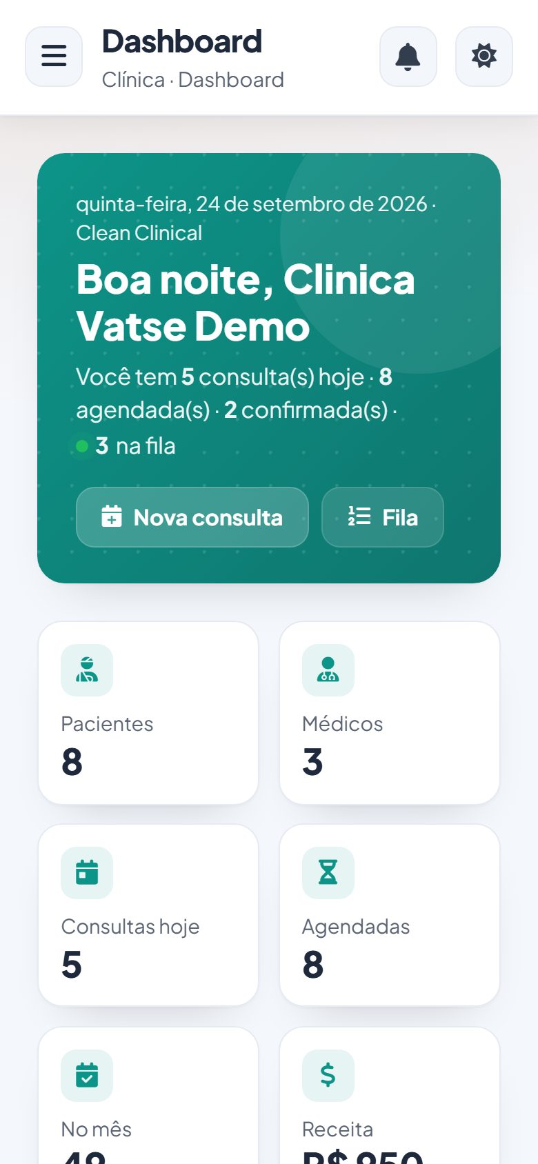 App do Vatse Clínica